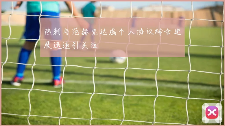 热刺与范赫克达成个人协议转会进展迅速引关注